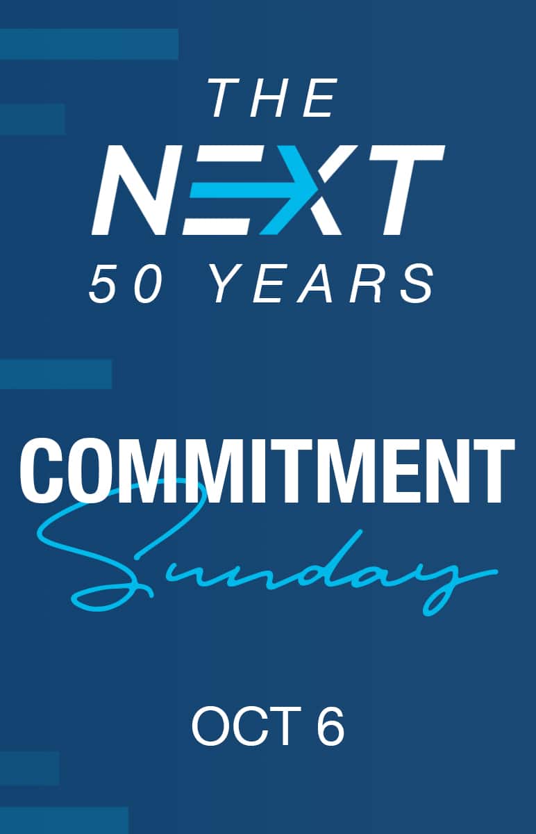 Commitment Sunday